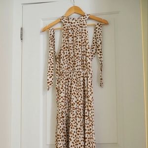 Maxi halter dress